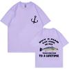 Buy A Man Eat Fish He Day Teach Fish Man To A Lifetime Fishing T-shirt Summer Men Women Fashion Casual Oversized T Shirts Tops