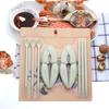 Walnut Clip Crab Eating Tools Shell Cracker Nut Cracker Plastic Crab Trap  Kitchen Tools Easy Shell Removal Home Supplies 1 Set