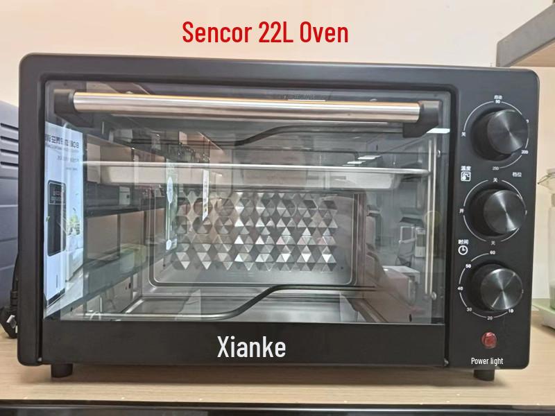 SINKO 22L Electric Oven: Celebrity-Inspired, Automatic, Multifunctional, Large Capacity Countertop for Home Baking