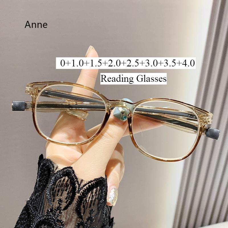 Nye lesebriller Dame Mote Langsynsbriller Menn Presbyopi Lesebriller Diopter+1.0+1.5+2.0+2.5+3.0+3.5+4.0