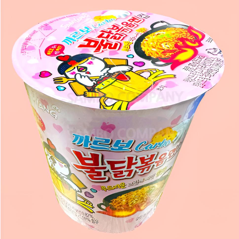 

SAMYANG Карбо Рамен со вкусом острой курицы в мини-чашке 80г (3 варианта) 1 PCS