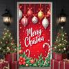 Christmas Decoration Festive Theme Holiday Decor Christmas Backdrop Red Background Holiday Banner For Winter Festivities Holiday