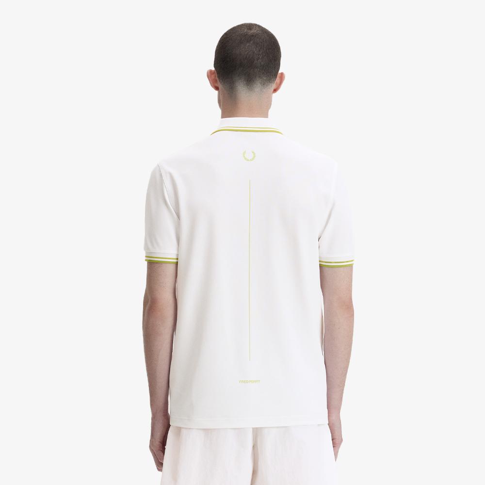 Fred Perry [Tennis] Tennis Fred Perry Shirt - White Afpm2612721-100