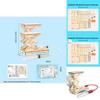 Childrens Wooden Hydraulic Lift Science Diy Kit With Educational Physics Toy For Kids