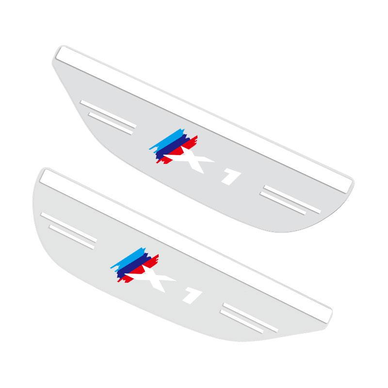 2-teilige Rückspiegel-Regenbraue, Rückspiegel-Seitenregen- und Schneeschild für BMW Performance X1 X2 X3 X4 X5 X6 X7