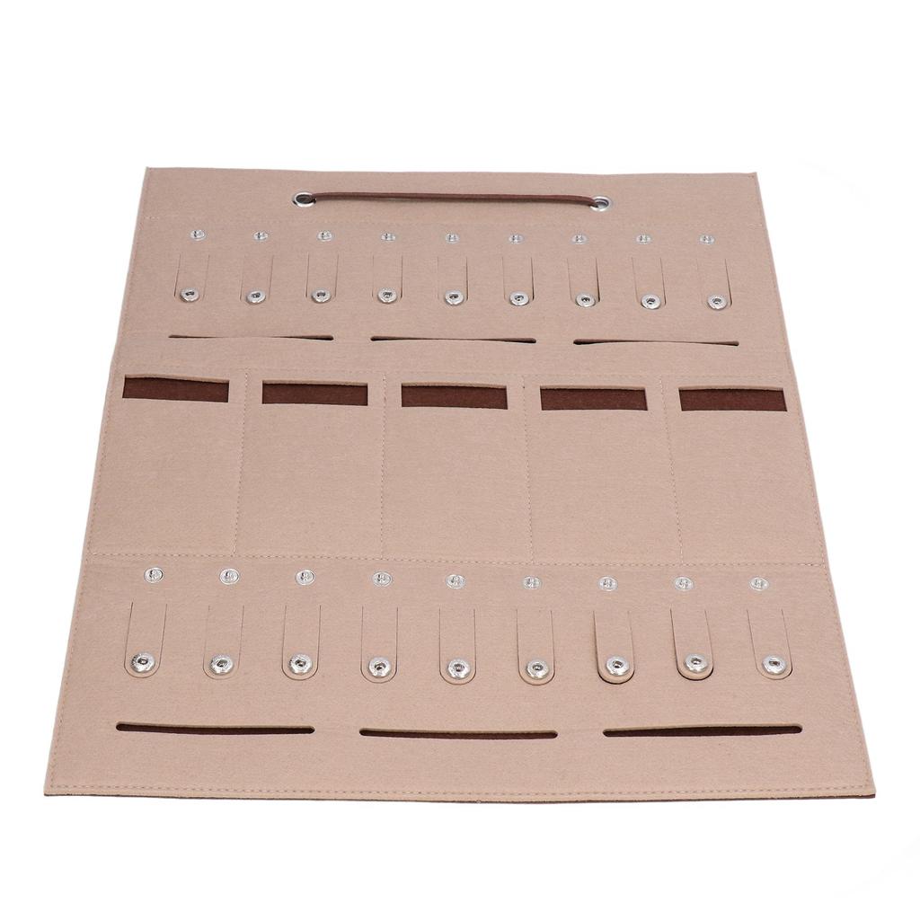 Zonnebril Opbergruimte Grote Capaciteit Duurzaam Draagbaar Eenvoudige Stijl Opvouwbaar Praktisch Lichtgewicht Hangende Organizer