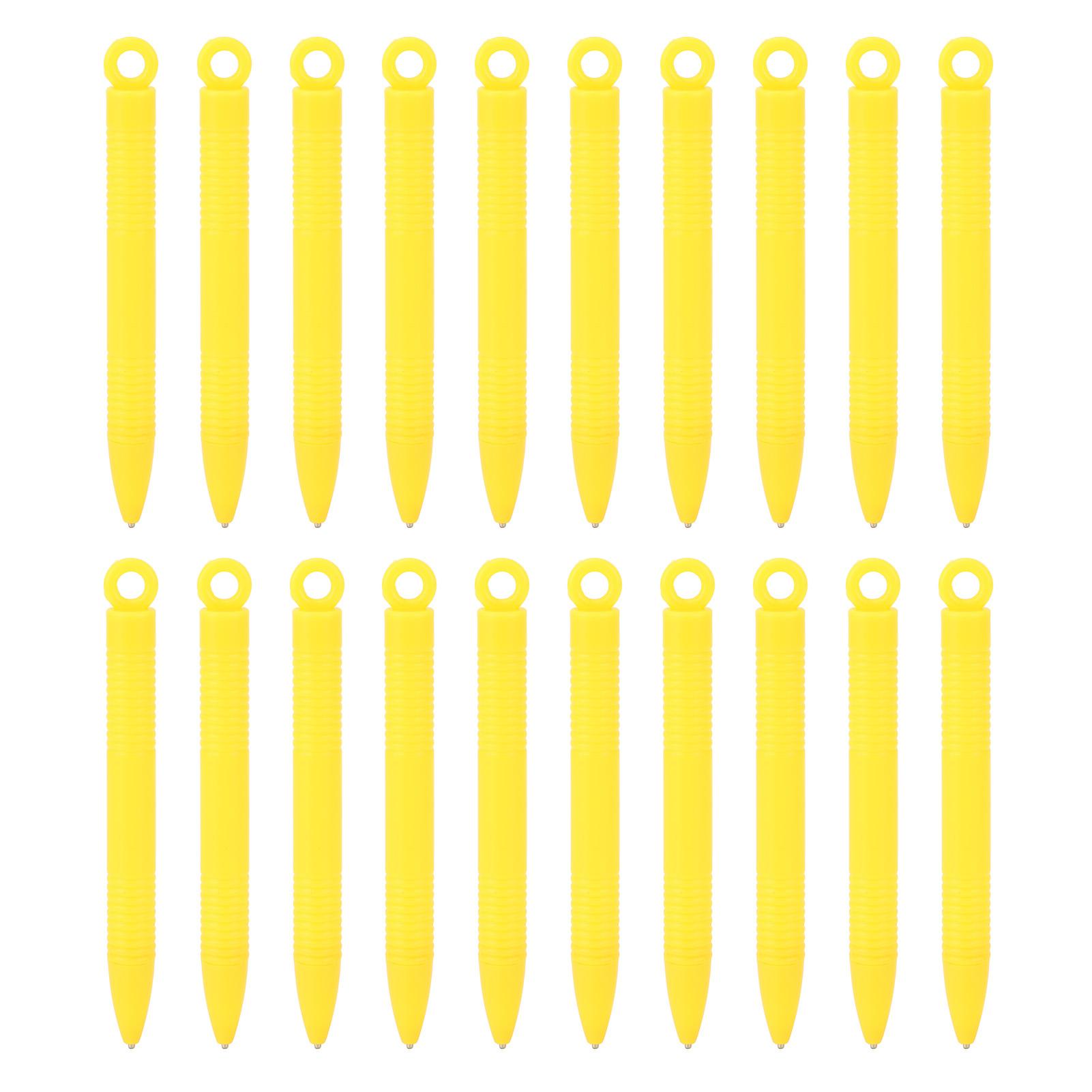 

20 шт., магнитная ручка для дизайна ногтей, профессиональная портативная магнитная ручка для маникюра, инструмент для салона красоты Yellow