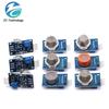 MQ-2 MQ-3 MQ-4 MQ-5 MQ-6 MQ-7 MQ-8 MQ-9 MQ-135 Detection Smoke Methane Liquefied Gas Sensor Module for Arduino Starter DIY Kit