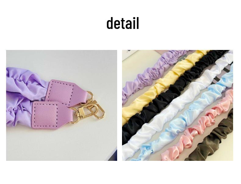Korean-Style Silk Mobile Phone Crossbody Lanyard: Versatile, Fashionable, Sturdy Anti-Loss Chain