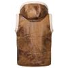 Mens High Quality Leather Jackets Winter Male Fleece Warm Vest Coats Men Stand Collar Army Thicken Waistcoats Clothing Mens Jack