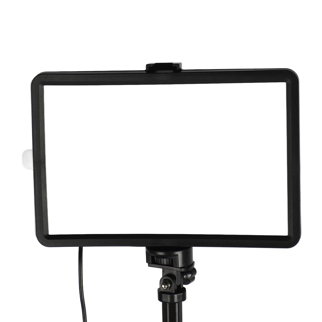 USB LED Video Light Kit Video Conference Lighting with LED Fill Light 3200K 5600K Dimmable Extendable Tripod Color