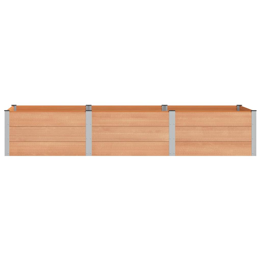 Raised Bed Brown 300 x 100 x 54 cm