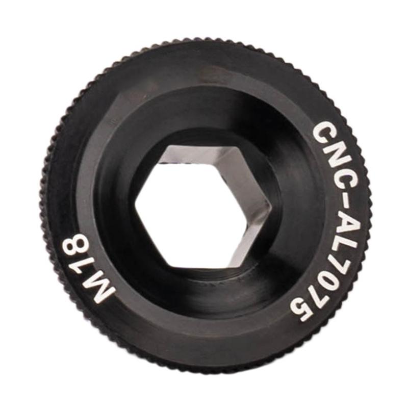 Bicycles Crank Cover Crank Bolts Aluminum Alloy Crank Caps Plate Crank Cover Bicycles Crankset Screw Caps Crankset Cover