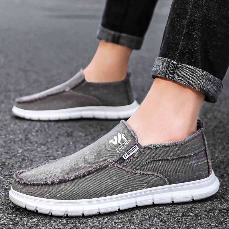 New Casual Shoes, Low-cut Shoes, Soft-soled Canvas Shoes, Light and Comfortable Men's Shoes