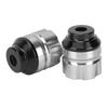 2PCS Motorcycle Brake Fluid Reservoir Clutch Fuel Cup Aluminium Alloy Universal for Autocycle Bike