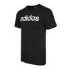 adidas Logo Print Outdoor Casual Sports Crew Neck Short Sleeve T-Shirt Men Tops Black CV4511