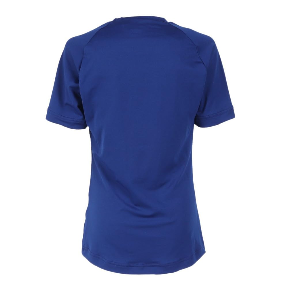 Mizuno Baseball Low Short Quick 12JAAP5227 Undershirt, Junior, Neck, Sleeve, Drying, (Blue/160/Jr)