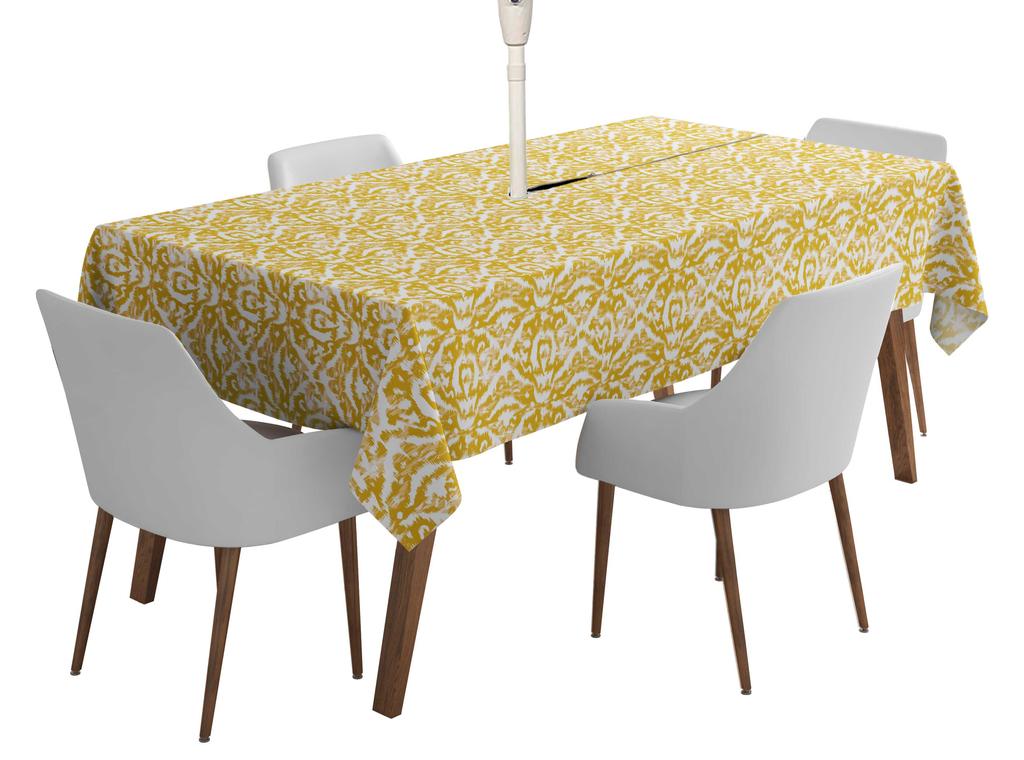 Vargottam Indoor Outdoor  Tablecloth  58x102 Inch  Rectangle  Tablecloth Waterproof Patio  Table  Cloths- Spring Summer