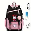 KT cartoon peripheral printing children's backpack Korean version ins style junior high school high school leisure student backpack