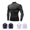 2025 Men's Tactical Quick-Dry Outdoor Fitness Jacket with Stand-Up Collar and Invisible Zipper