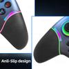 RGB Wireless BT Controller for Nintendo Switch 1/2/OLED Gamepad for Android Phone/PC Hall Effect Joystick with Turbo Function