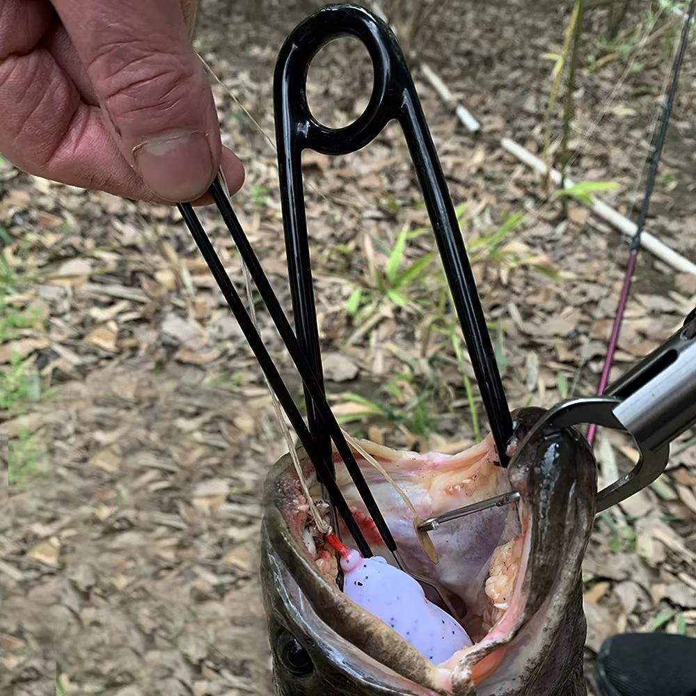 20cm Open Fish Mouth Spreader Metal Fishing Pliers Controller Tools Keeper Holder Fishgrip Gripper Grip Grabber Accessory