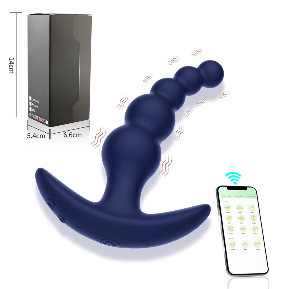 Bluetooth APP-Controlled Prostate Massager for MenWireless Anal Vibrator&Butt Plug, Dual-Stimulating Adult Sex Toy for Men&Women