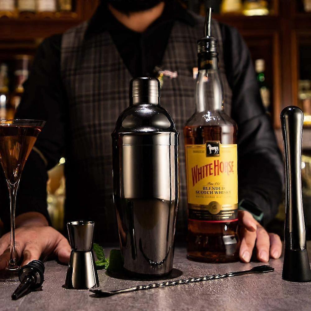Cocktail Shaker Set Bartender Kit With Stand | 16pcs Bar Kit Drink Mixer Set