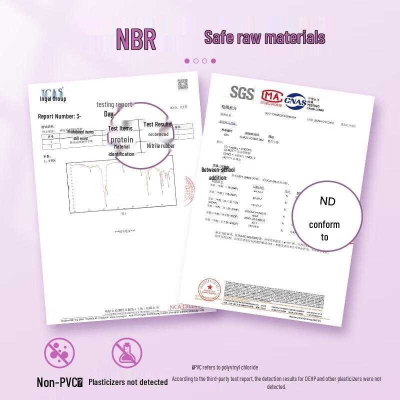 Miaojie Odorless Durable Rubber Gloves