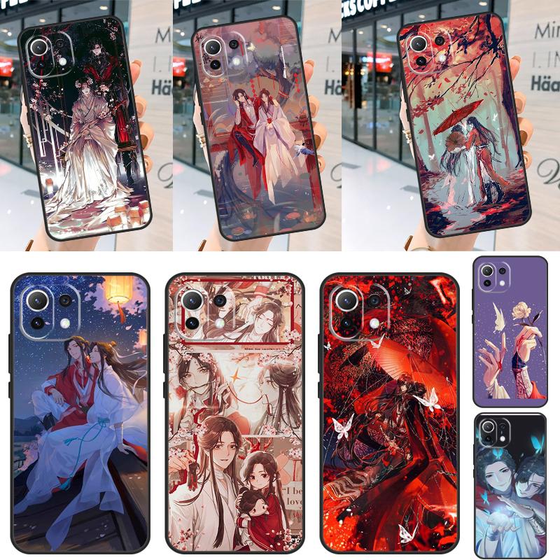 TV Heaven Officials Blessing Cover For POCO X3 X4 X5 F5 Pro M5s F3 F4 GT C40 Case For Xiaomi 13 12 11 Lite 11T 12T Pro