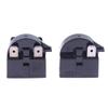 1 Stück Kühlschrank PTC Starter Relais 1/2/3/4 Pins Kompressor Überlastschutz Kühlschrank PTC Startrelais Zubehör