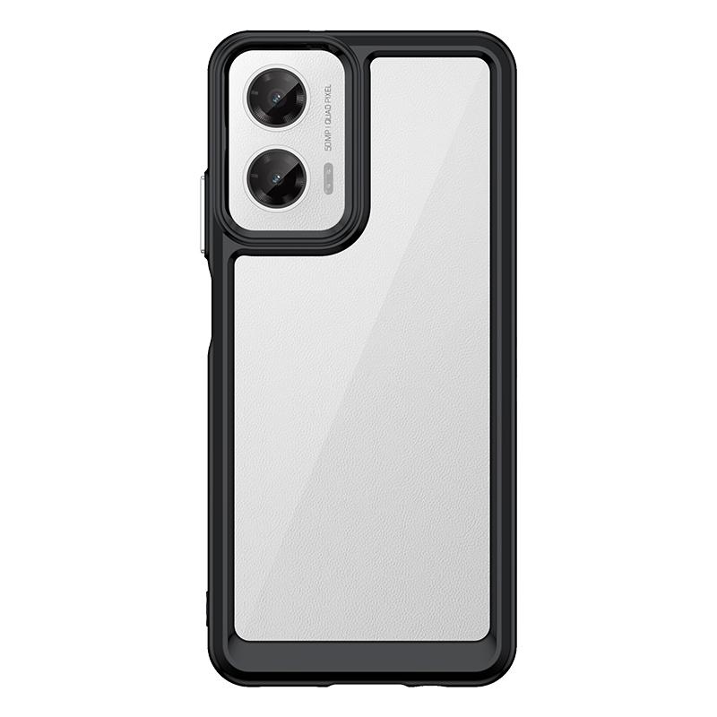 For Motorola Moto G35 Case Cover Moto G35 Capas Phone Bumper Back Shockproof Transparent Colour Clear For Fundas Moto G35 G 35