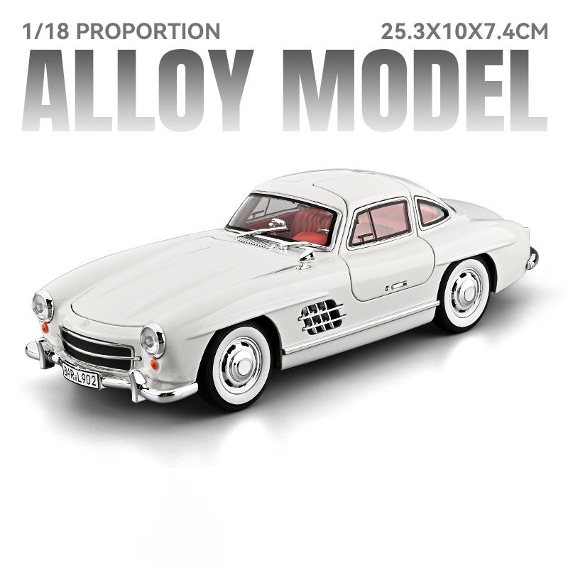 

1:18 Mercedes Benz AMG ONE 300SL GTR GT Supercar Alloy Metal Diecast Model Car High Simulation Collectible Children Toy Car Gift белый