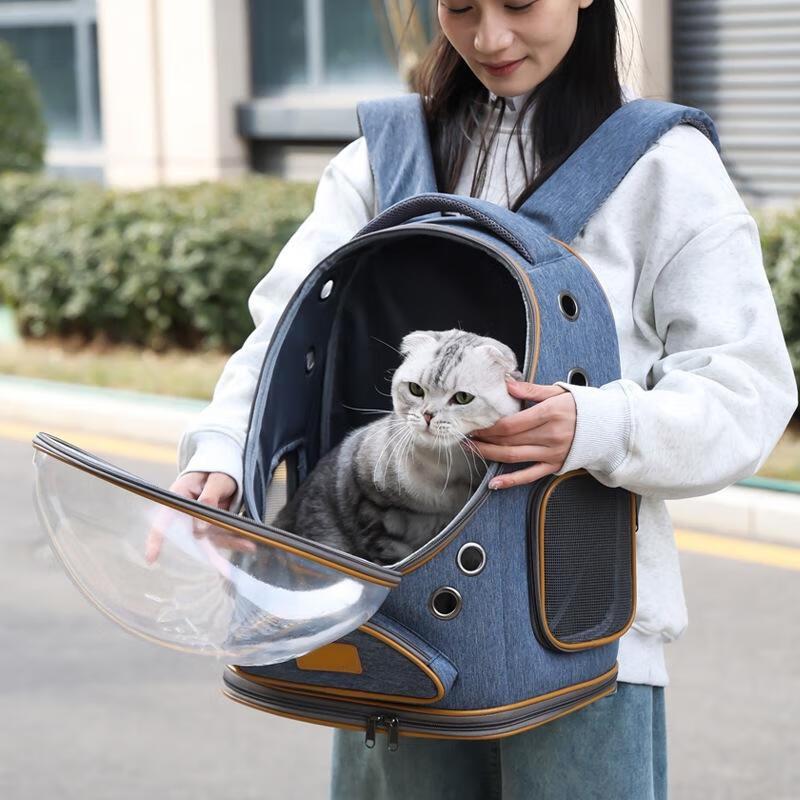 SEE KEAN Panoramic Pet Carrier Backpack