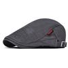 VOBOOM Gorra Plana de Algodón Verano Hombres Gorras Ivy Gorra de Conductor Ajustable Newsboy Gorros de Panadero Boina Retro Masculina Sombrero de Sol para Exteriores