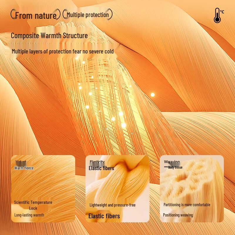 MINISO Men's Heavy Fleece Lined Hooded Sweatshirt