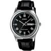 Casio MTP-V006L-1BUDF Men's Analog Watch Leather Strap Water Resistant Classic Design