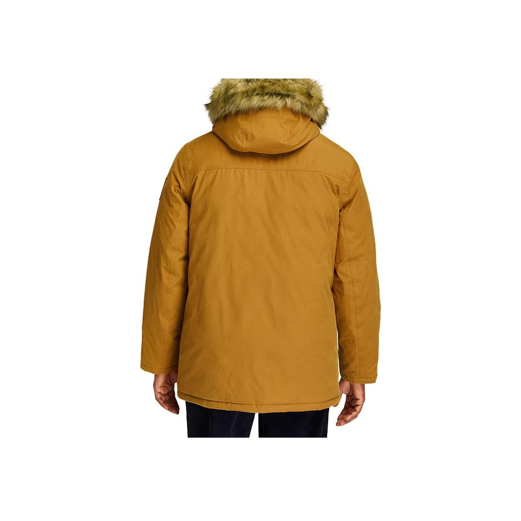 Timberland Warm Fur Collar Cotton Jacket Men Jacket Wheat A2ETY-P47