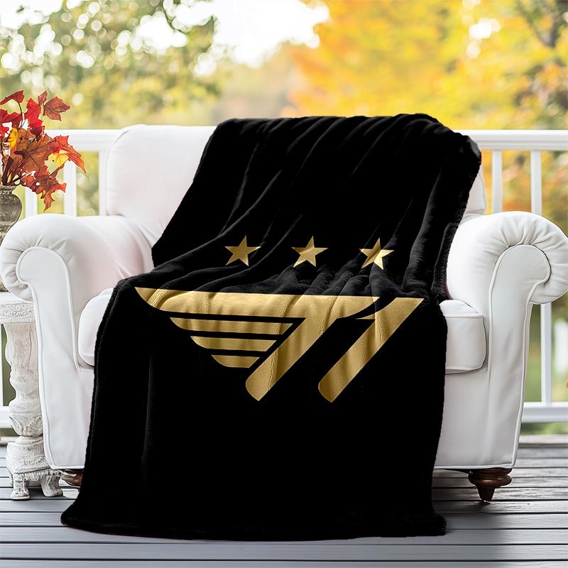 T1 Flannel Blanket Soft All-Season Throw, Design for Camping, Car Travel, Hiking Sofa, Bed, Office Perfect Gift for Parties