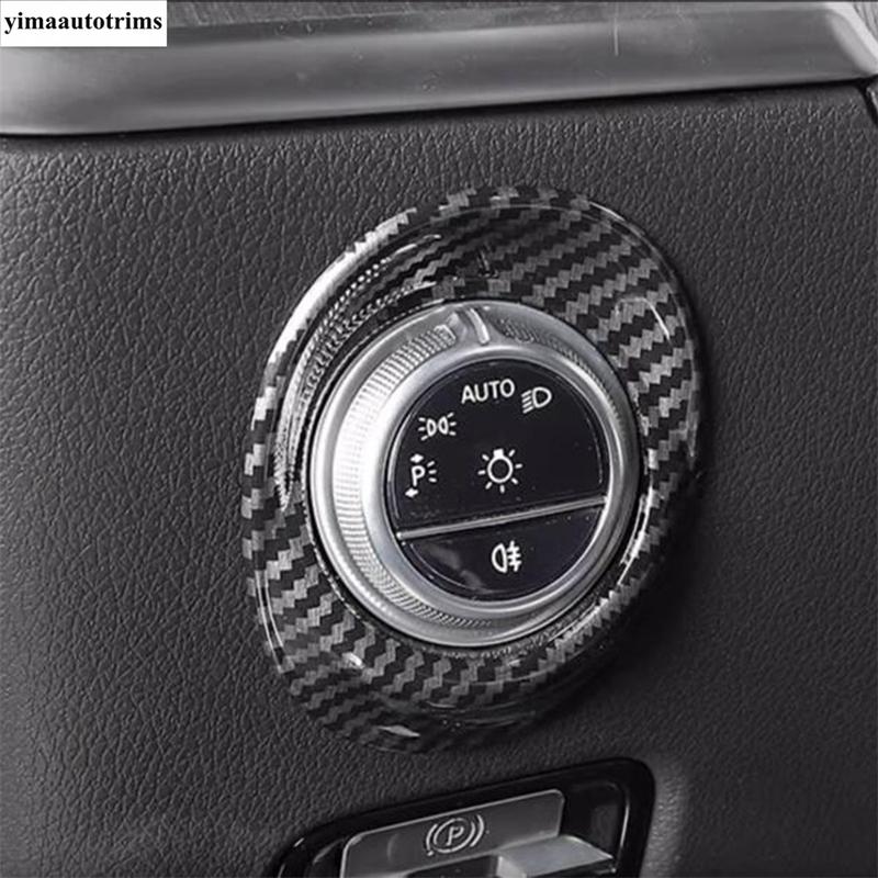 Hand Brake Head Light Lamp Button Cover Trim Accessories For Benz C Class W206  - 2025 / GLC X254 GLC260 GLC300  - 2025