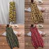 Elegant Womens Summer Sleeveless Holiday Long Boho Kaftan Tank Dress For Beach