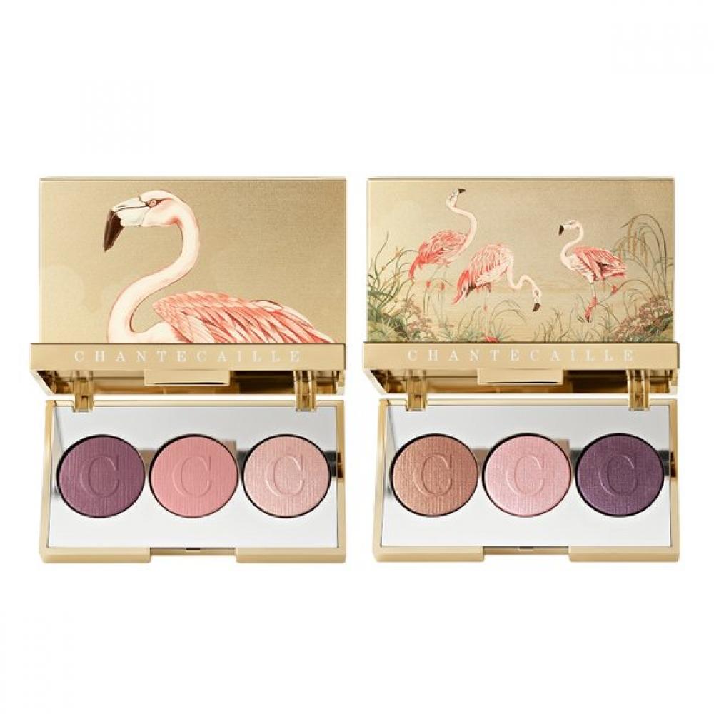 Chantecaille Flamingo Eye Trio Set Dusk Eye Trio