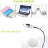 ZJchao Magnifying Lamp, 2.5X Cold Light Lamps with Clamp Desk Magnifier LED USB Beauty Lamp Metal Tube Clip Swing Arm Desk Lamp Book Reading Light