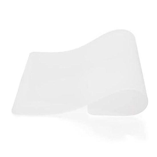 GOODCHI Silicone Sheet Mat 4030cm 1 piece Washable Tool Scratch Prevention Non-slip White (4030CM)