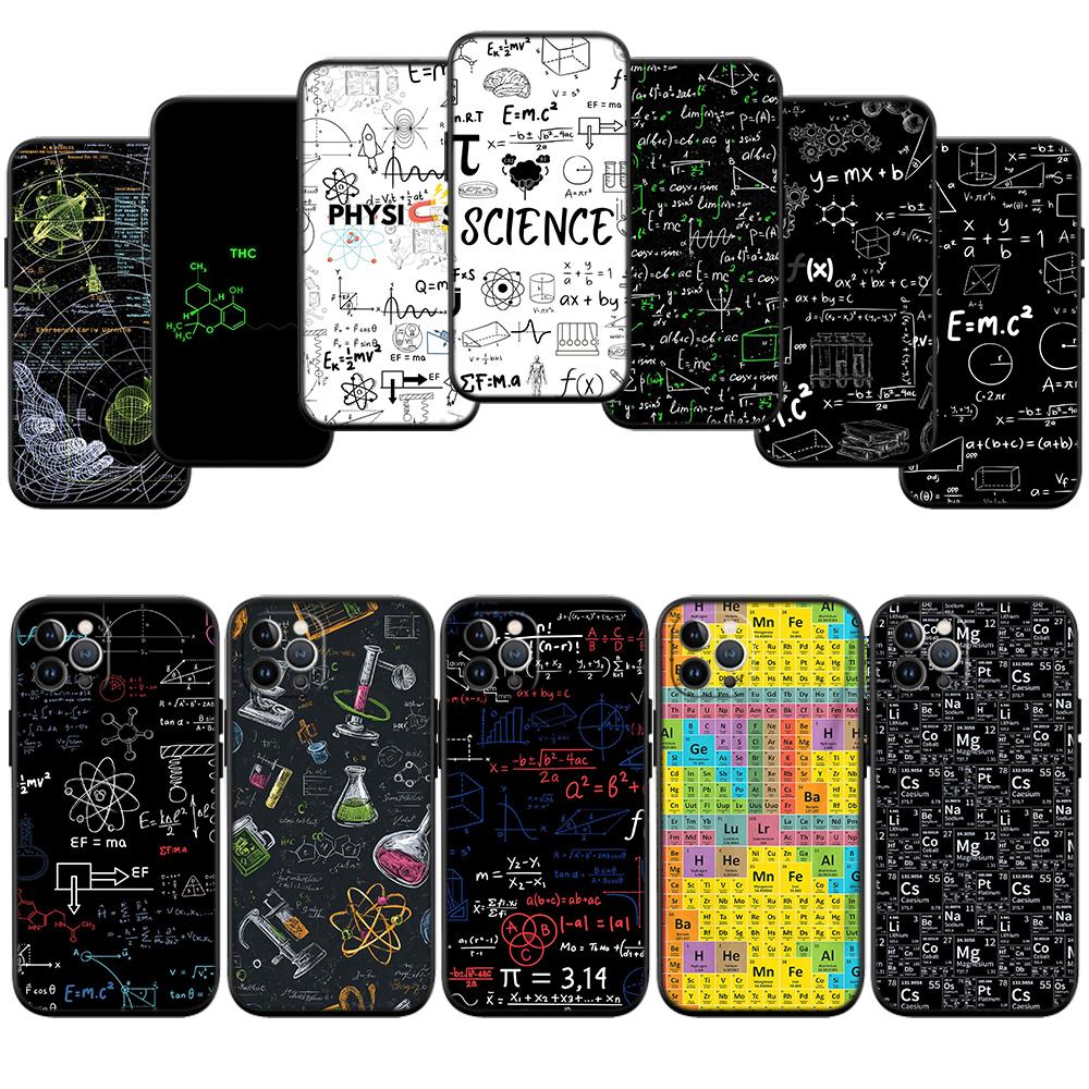 Chemical Maths Equation Formula Shell Case for Samsung Note 10 20 S23 S24 S25 Ultra FE Plus Edge Lite A02S A35 A07 A17