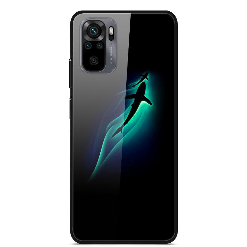 Tempered Glass Case For Xiaomi Redmi Note10 Pro Case Glass Back Cover For Xiaomi Redmi Note 10 10Pro Max Case Note10 5G Shell