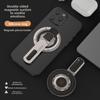 Magnetic Phone Holder Desktop Stand With 360 Degree Rotation For Universal Smartphone Use