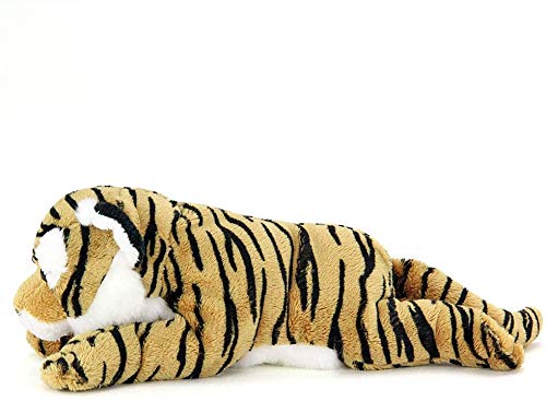 Colorata Tiger Plush Toy (Lying Down Series/Soft Touch) Realistic Camel Animal Toy Doll Gift Present Birthday (Inspected Twice) / Christmas Christmas