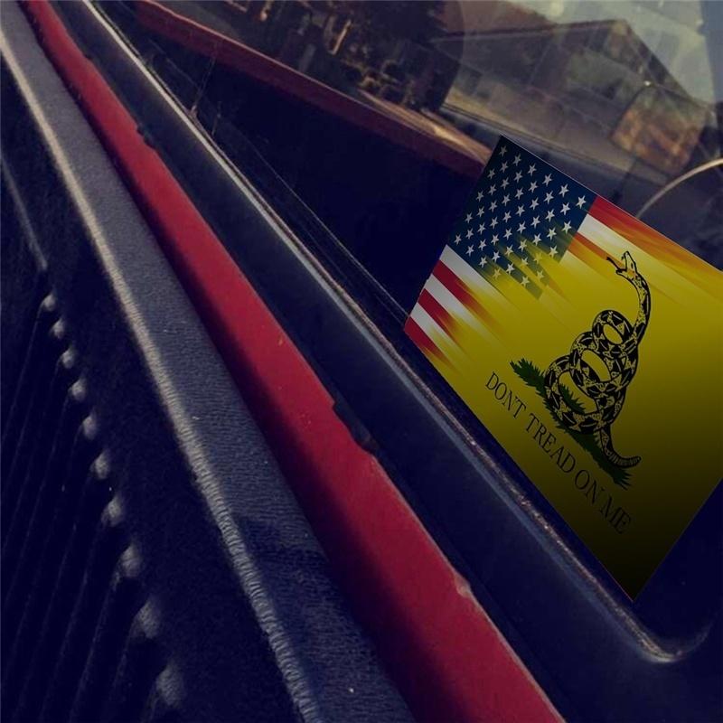 Neue 3 Stück Dont Tread On Me Gadsden Flag Vinyl Aufkleber Aufkleber Autoaufkleber