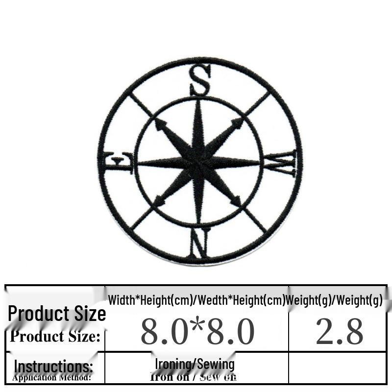 Personalized Punk Embroidery Iron-on Patch for Jackets